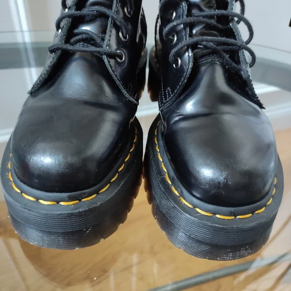 Dr Martens Jadon Platform Combat Boots Men's 7 Fit Women's 8.5 - Picture 13 of 13